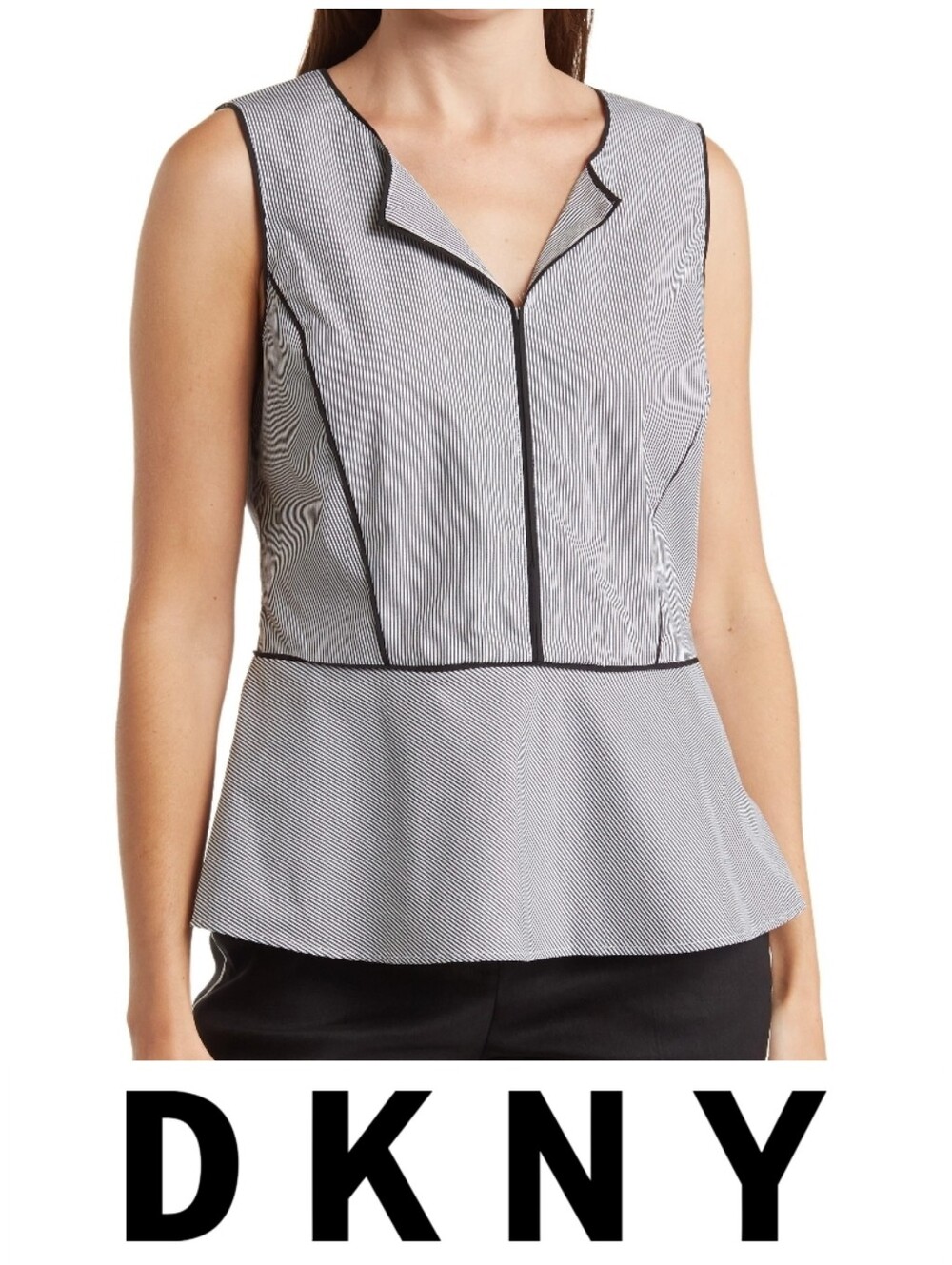 Striped Preppy Peplum